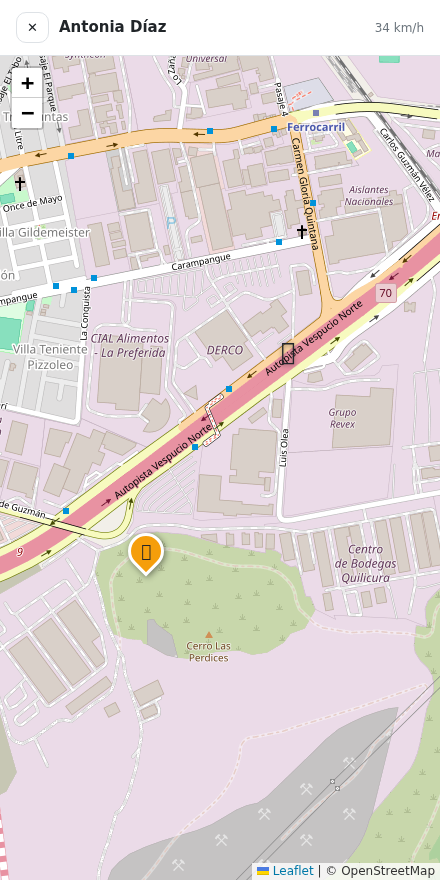 Rutas y paradas en SchoolTrack